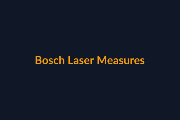 Bosch Laser Measures available at Raguveer Electric Talala